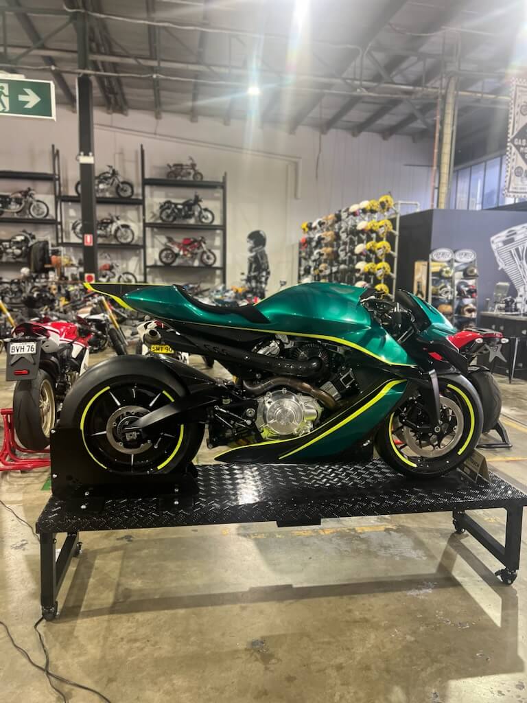 Gasoline Motor Co. Sydney dealer showroom